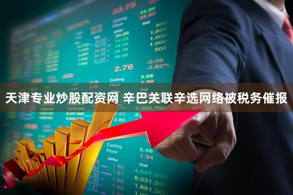 天津专业炒股配资网 辛巴关联辛选网络被税务催报